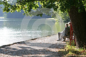 Seniors in the park