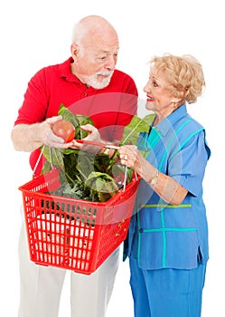 Seniors Shopping Together
