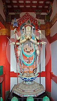 Senju Kannon statue of Kosanji Temple in Japan