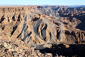 Sensational view of the Fish River Canyon - the second largest canyon in the world - Namibia Africa