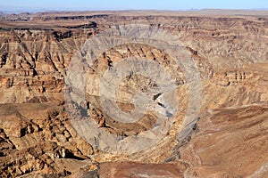 Sensational view of the Fish River Canyon - the second largest canyon in the world - Namibia Africa