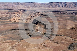 Sensational view of the Fish River Canyon - the second largest canyon in the world - Namibia Africa