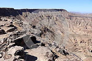 Sensational view of the Fish River Canyon - the second largest canyon in the world - Namibia Africa