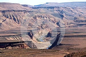 Sensational view of the Fish River Canyon - the second largest canyon in the world - Namibia Africa