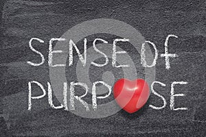 Sense of purpose heart