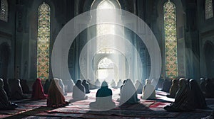 A sense of spirituality and reflection as Muslims engage in increased acts of worship and introspection during the month