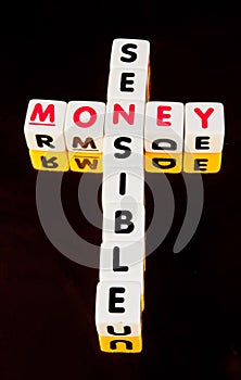 Sensible with money photo