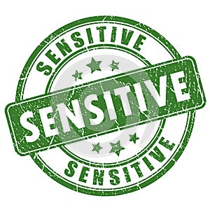 Sensitive stamp