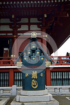 Senso ji temple in asakusa tokyo japan
