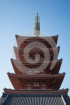 Senso-Ji temple Asakusa Tokyo Japan