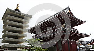 Senso-ji Temple, Tokyo, Honshu Island, Japan