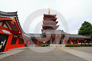 Sensoji, Asakusa Kannon Temple, one of most popular temples