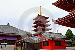 Sensoji, Asakusa Kannon Temple, one of most popular temples