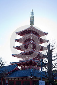 Sensoji (Asakusa) pagoda