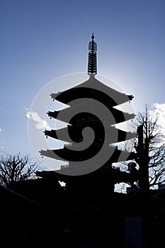Sensoji (Asakusa) pagoda