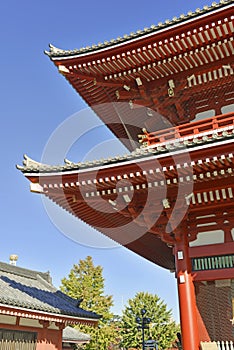 Sensoji Buddhist Temple in Asakusa, Tokyo, Japan