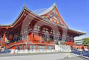 Sensoji Buddhist Temple in Asakusa, Tokyo, Japan