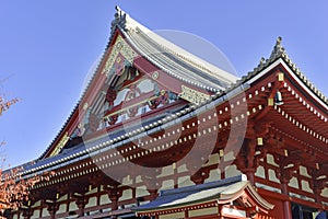 Sensoji Buddhist Temple in Asakusa, Tokyo, Japan