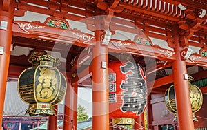 .Sensoji-ji Temple in Asakusa Japan