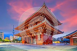 Sensoji Temple in Asakusa Area, Tokyo