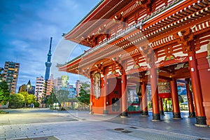 Sensoji Temple in Asakusa Area, Tokyo