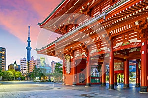 Sensoji Temple in Asakusa Area, Tokyo