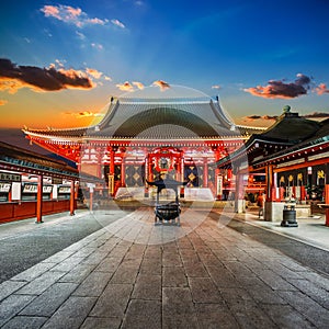 Sensoji Temple (Asakusa Kannon) in Tokyo