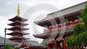 Sensoji Temple (Asakusa Kannon), Tokyo Japan