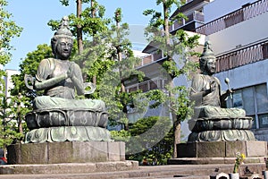 Sensoji Temple Buddhas