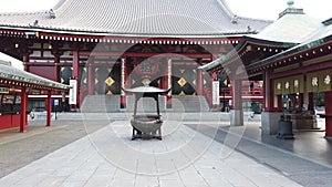 Sensoji temple in Tokyo Japan