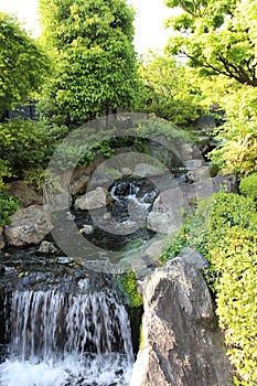 Sensoji Temple Waterfall