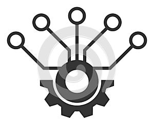 Sensor Hardware Vector Icon Illustration