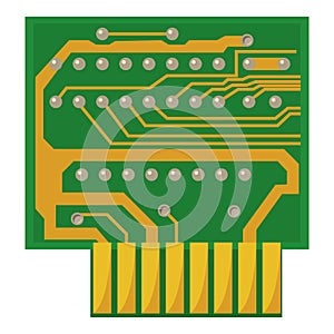Sensor icon, cartoon style