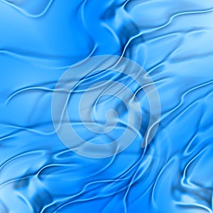 Sensuous smooth blue background