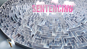 Sentencing and a difficult path to reach it photo