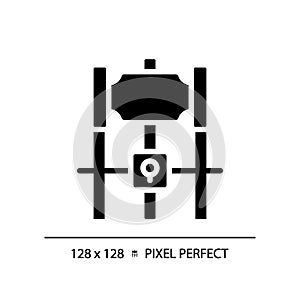 Sentencing pixel perfect RGB color icon photo