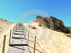 Sentiero sulla sabbia photo