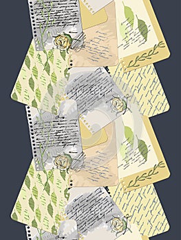 Sentimental old love letter