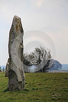 The Sentinel - neolithic stone, Avebury Henge