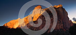 The Sentinel Watchman Trail Zion National Park Utah