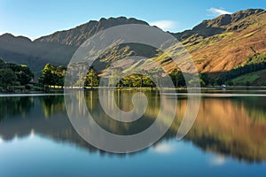 The Sentinels, Buttermere, Lake District, UK. photo