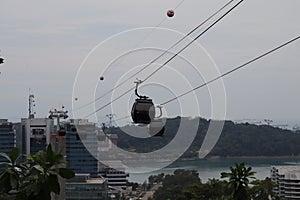 Sentosa Island - Cable car ride - Singapore tourism