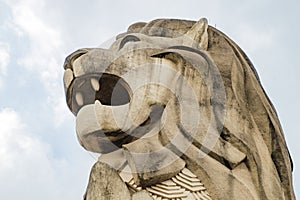 Merlion Statue on Sentosa Island, Singapore