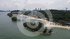 Sentosa, Singapore : The Landmark Buildings and Tourist Attractions of Sentosa Island, Singapore