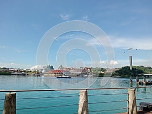 Sentosa Vivo city Singapore - Cable car - Ferry - Beach photo