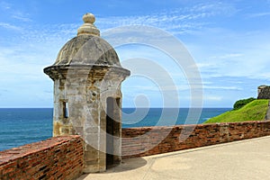 Sentry Box at Castillo San Felipe del Morro, San Juan