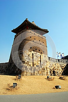 Sentry Building in Hwaseong Fortress, Suwon photo