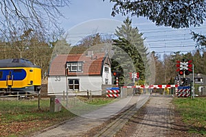Sentry of the railways in Baarn