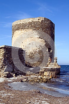 Sentry serf tower on coast - 2