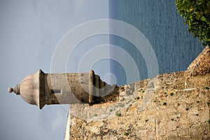 Sentry tower in San Juan